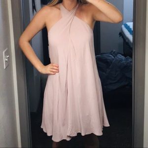 Pale pink dress